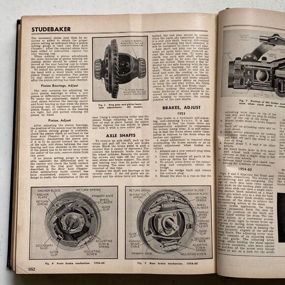 Motors Auto Repair Manual 1960 Hardcover 23rd Edition - Picture 12 of 14